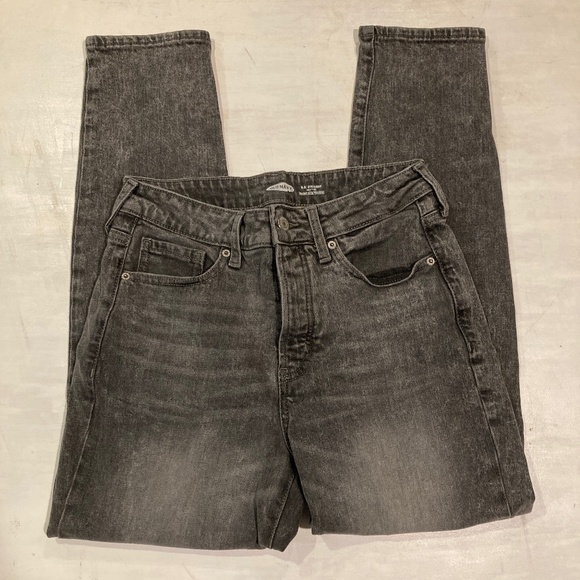 Old Navy Denim - Old Navy Washed Out Gray High Rise Secret Slim Pockets Pants Size 6